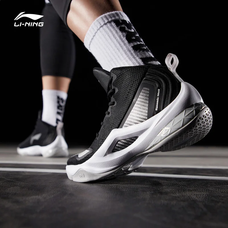 Li-Ning/мужские баскетбольные кроссовки серии Wade ALL IN TEAM RETURN On CORT, износостойкая спортивная обувь с подкладом, кроссовки ABPP037 XYL246