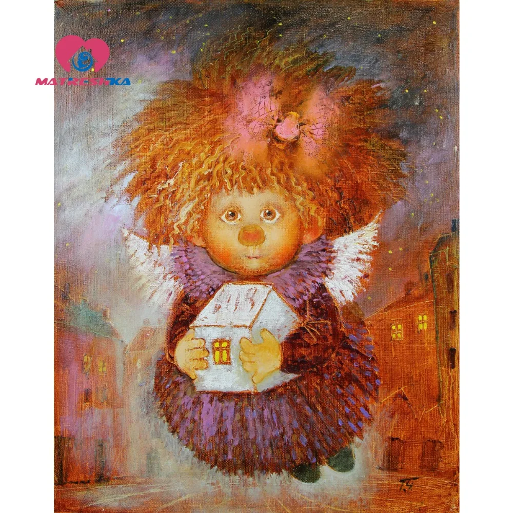 Алмазная вышивка 5d алмазная картина ангел 3d картины кристаллы мозаика полный