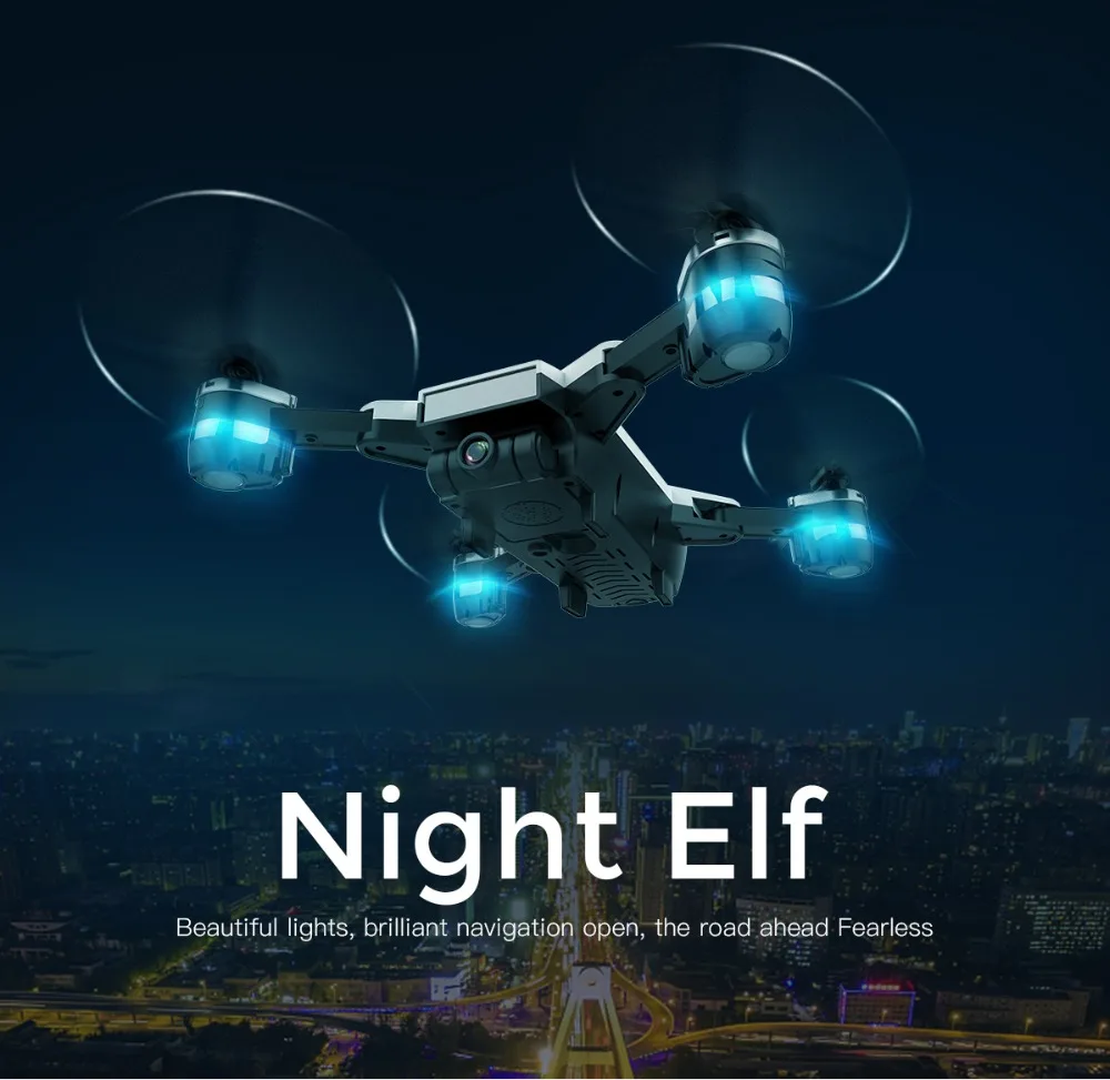 20 м Мини-Дрон WiFi FPV Квадрокоптер складной селфи RC Дроны с 720P широкоугольной HD камерой удержание высоты RC вертолет