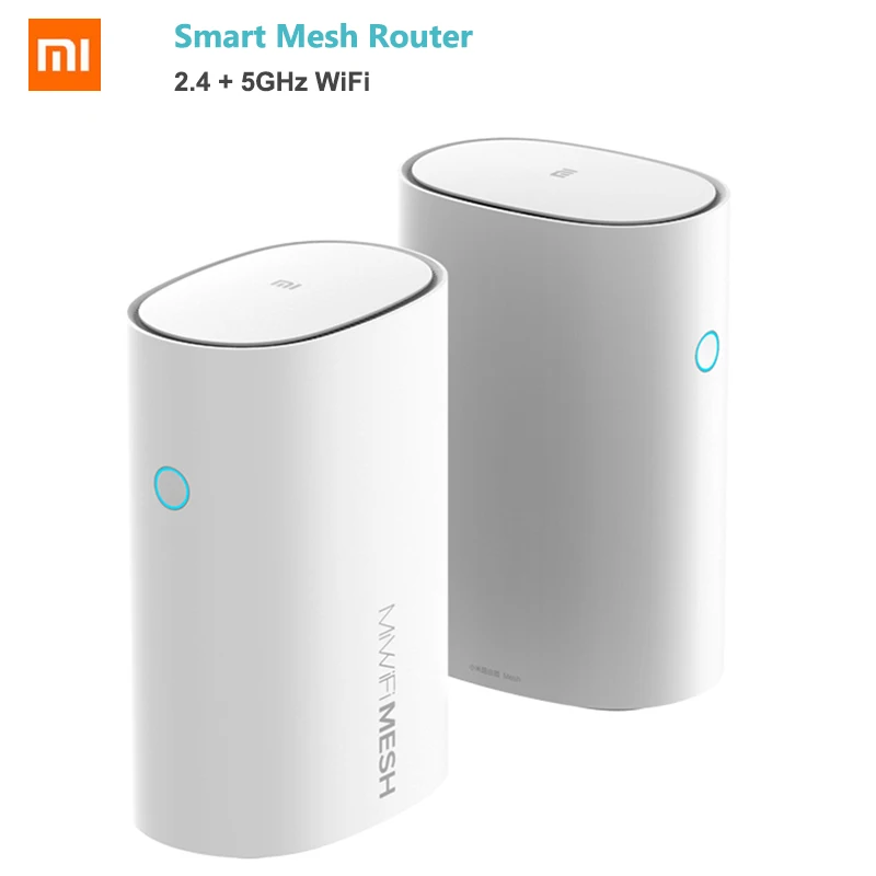 Xiaomi Smart Mesh 2 4 + 5 ГГц WiFi смарт маршрутизатор AC1300 1000 м LAN 1300 линия питания Qualcomm DAKOTA