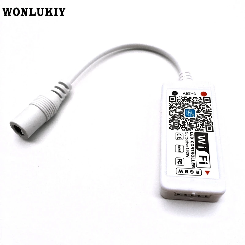 Мини RGB RGBW Wifi контроллер для 5050 3528 Светодиодная лента панель световая Функция