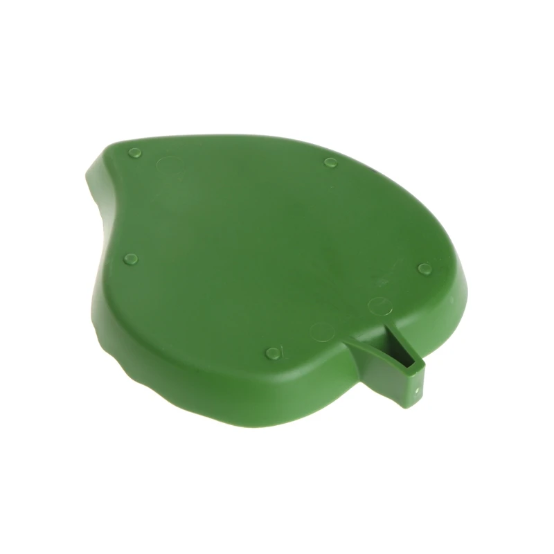 Новинка 2019 миска для воды и еды рептилий пластиковая семейная еда форма листа 2