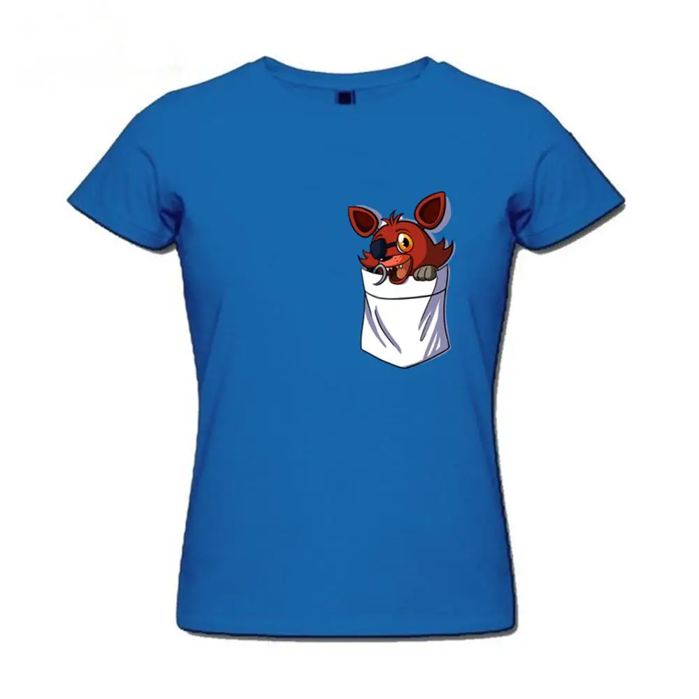 Футболка Foxy в моем кармане женская уличная одежда футболка с маленьким карманом