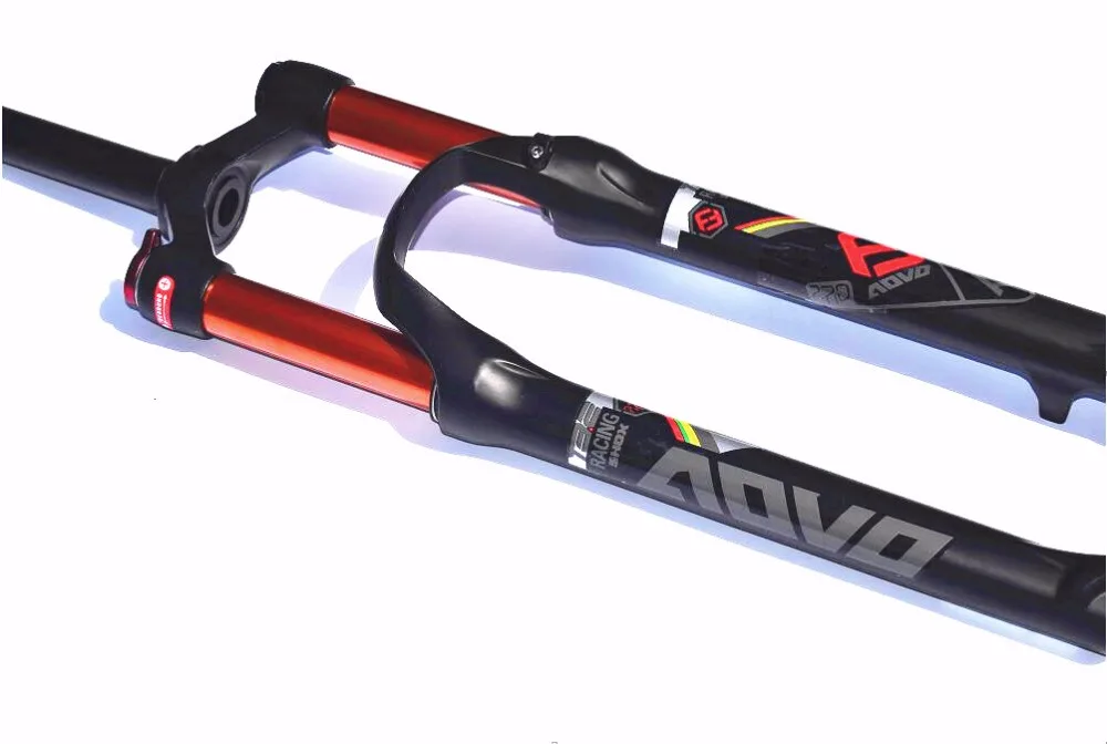 MTB амортизирующая Велосипедная вилка для горного велосипеда 1710 г 9x100mmQR двойная регулировка отскока воздуха 26 27,5 29 дюймов 100 120 мм
