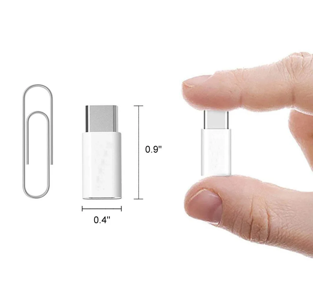 CHOETECH Универсальный USB 3 1 Micro к Тип C OTG переходник данных адаптер быстрой зарядки