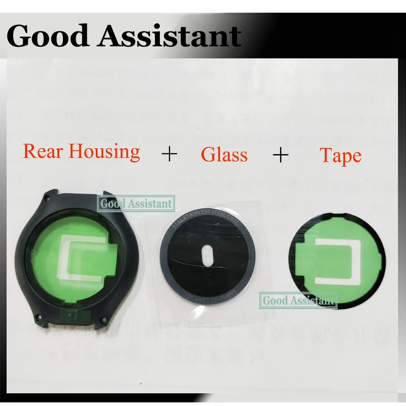 Замена для Samsung Gear S2 R720 R730 Задняя стеклянная линза LensCover корпус Корпус Запасные