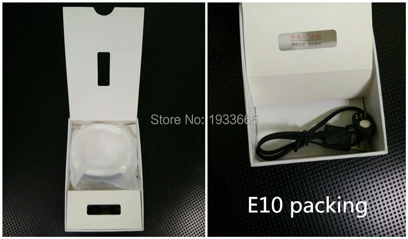 Oled 0.86 дюймов bluetooth спорт деятельность трекер IP66 смарт-наручные часы E10 группы