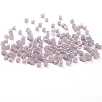 purple ab 100pc 2mm new glamour glass square shape crystal beads austria crystal cube beads loose beads diy hand woven c 1