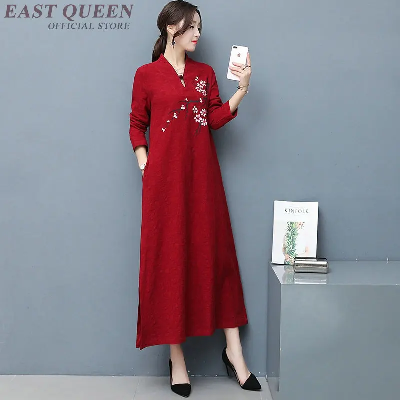 Женское платье Ципао qipao китайское Оригинальное в традиционном китайском стиле