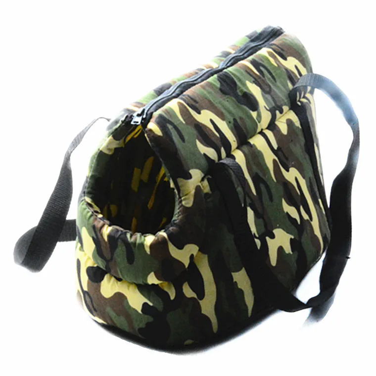 Переносная переноска для собак дорожная камуфляжная сумка кошек Холщовая Сумка