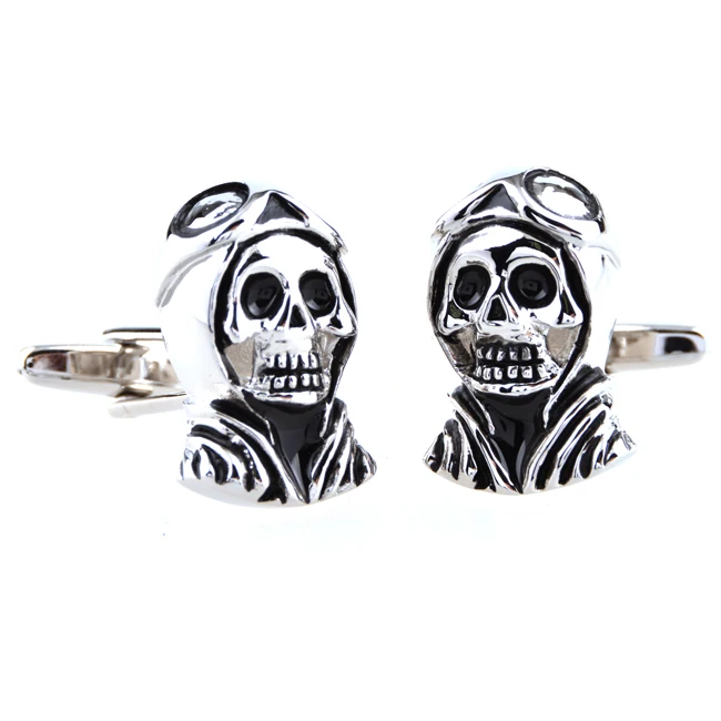 Beour Skull Cufflinks For Mens Fashion Novel Brand Cufflink Shirt Wedding Groom Gift | Украшения и аксессуары
