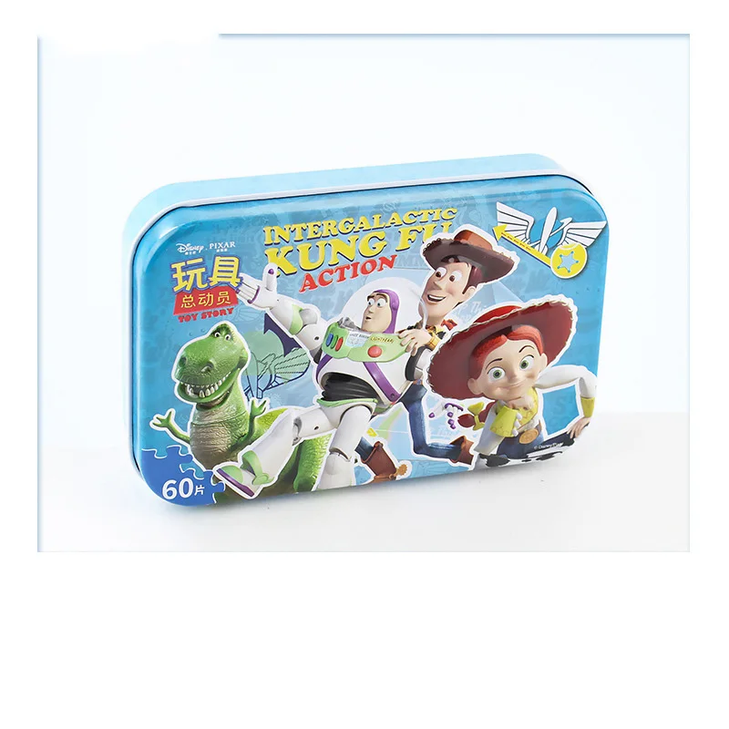 Деревянная головоломка История игрушек Disney железная коробка для раннего