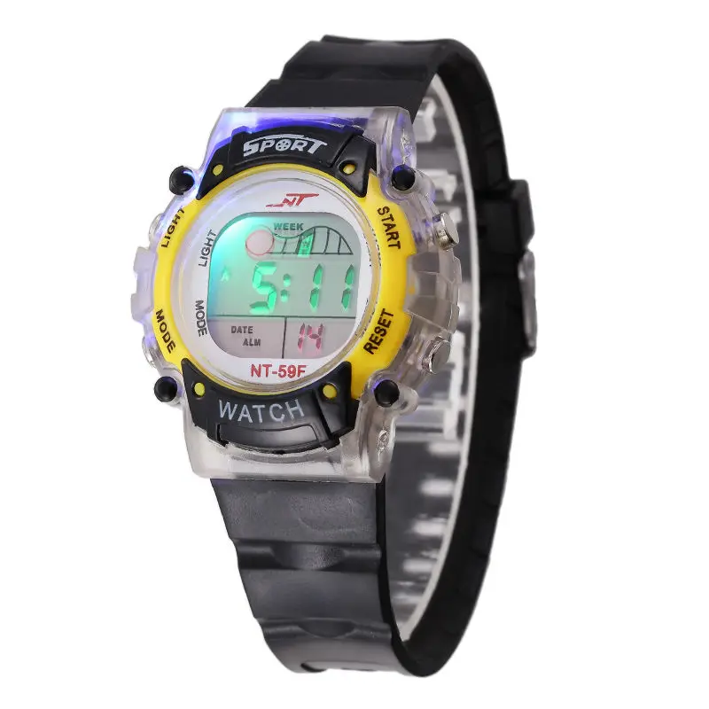 Часы мужские цифровые со светодиодной подсветкой Брендовые спортивные модные