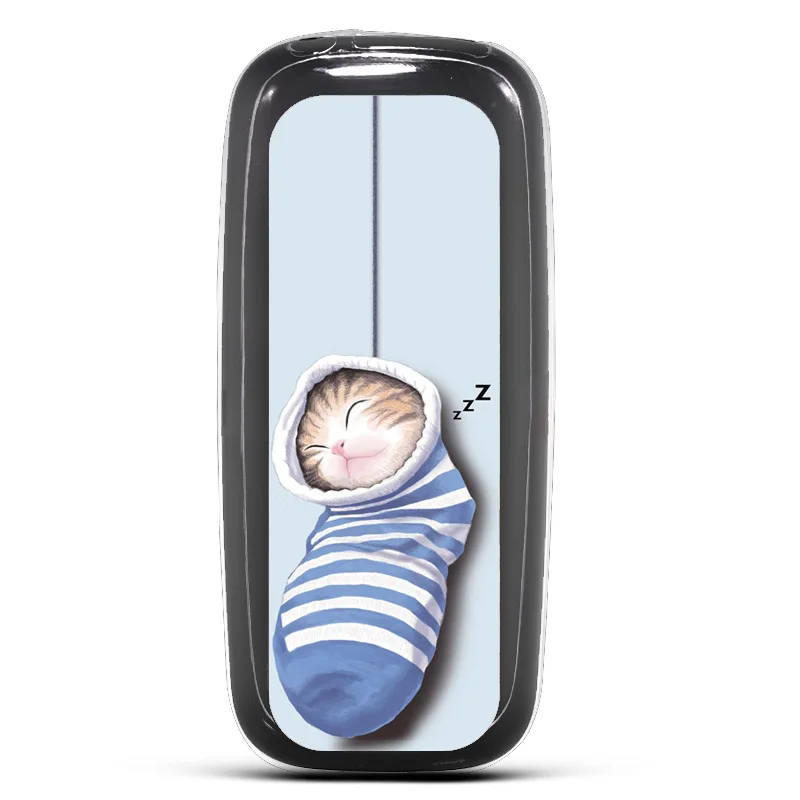 Пять цветов силиконовый чехол для Nokia 105 2017 милый мультяшный рисунок мягкий из ТПУ
