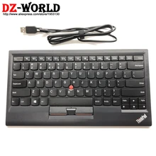 New Original for Lenovo Thinkpad USB Keyboard KU-1255 US English Compatible with All Laptop Computer Models 03X8749