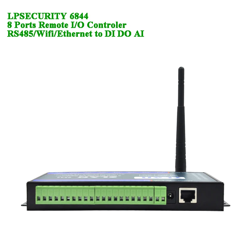 Пульт дистанционного управления IO 8 портов RS485/Wi Fi/Ethernet в DI DA AI Modbus RTU TCP LAN цифровой