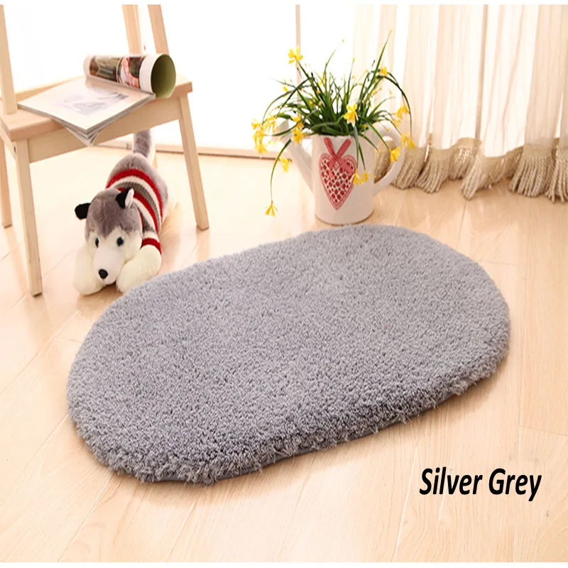 1 шт. бесплатная доставка Овальный Домашний напольный коврик для гостиной