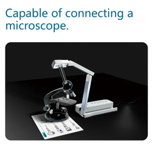 Встроенный визуализатор для документов с выходным интерфейсом CVBS и VGA VE800AF |