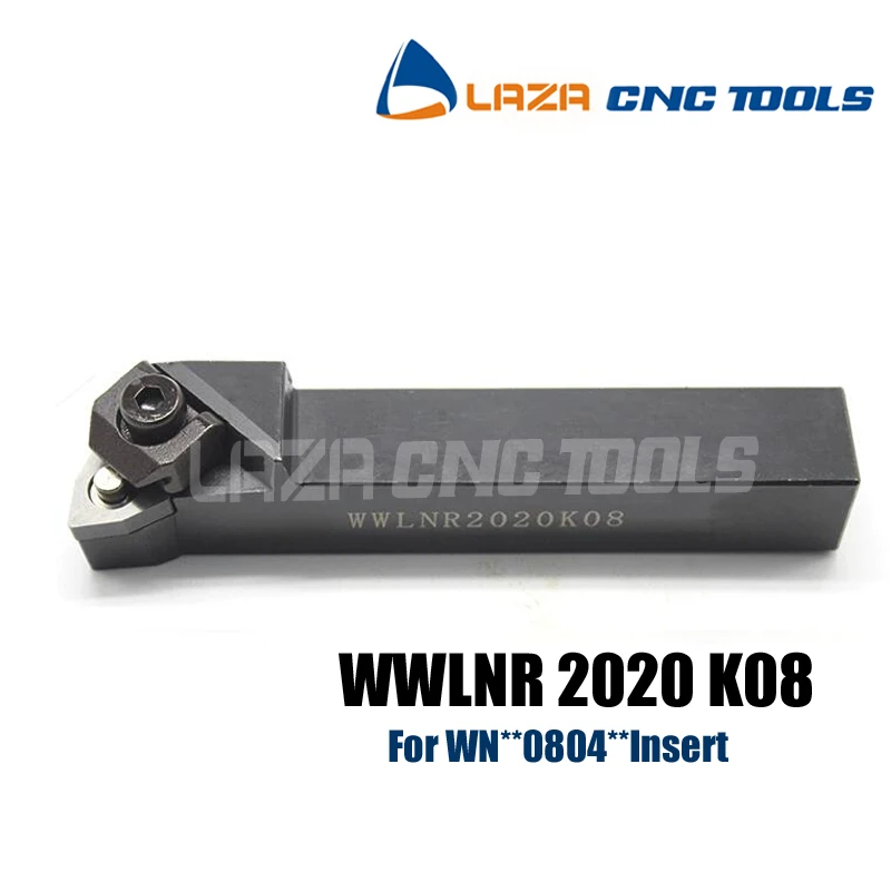 Внешний токарный держатель WWLNR2020K08 WWLNL2020K08 резец с ЧПУ|turning cutters|lathe cutting tool holderturning