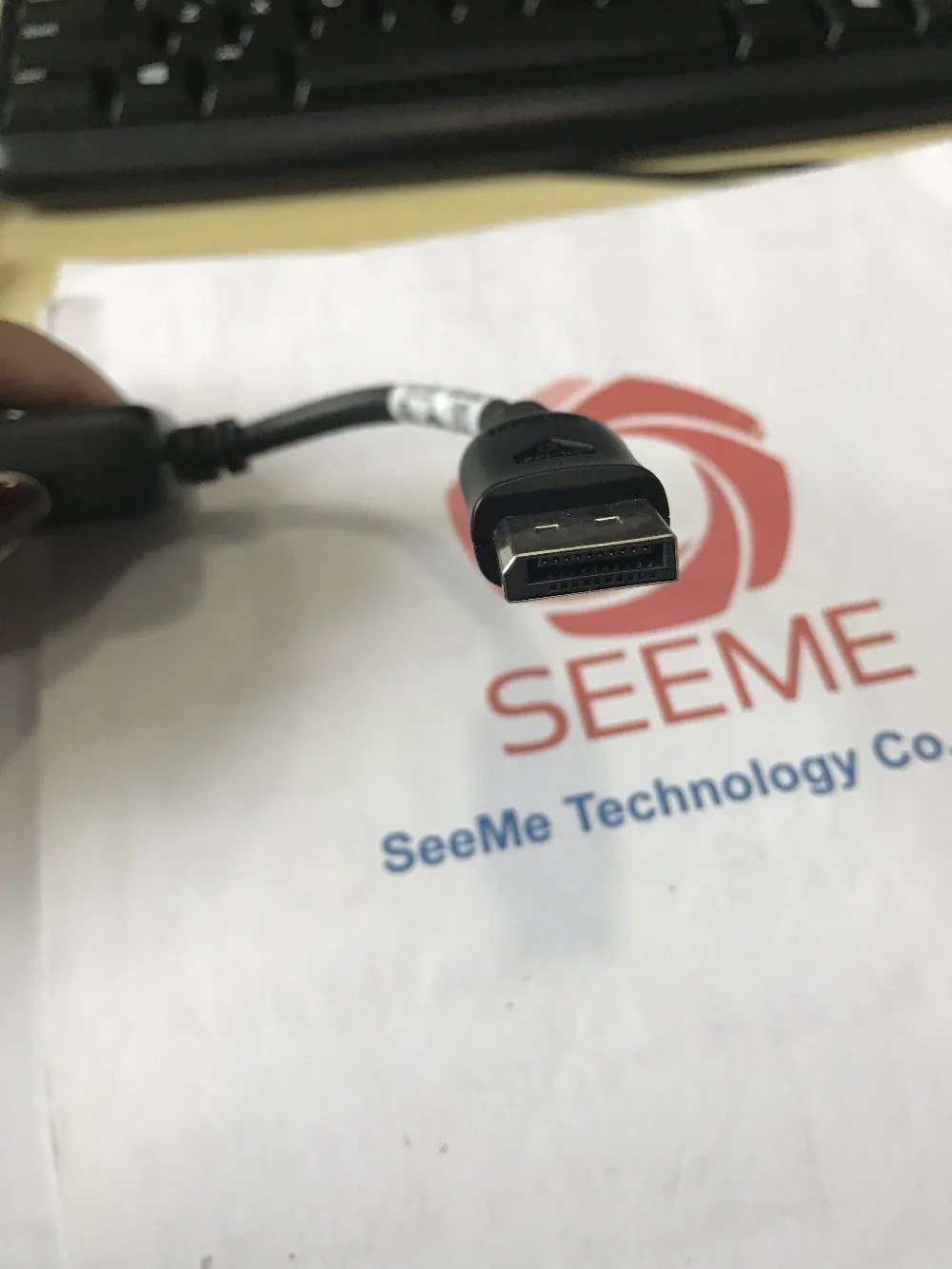 Абсолютно Новый DP поворота переключение VGA DP-VGA кабель 481408-004 Foxconn OEM481408-001