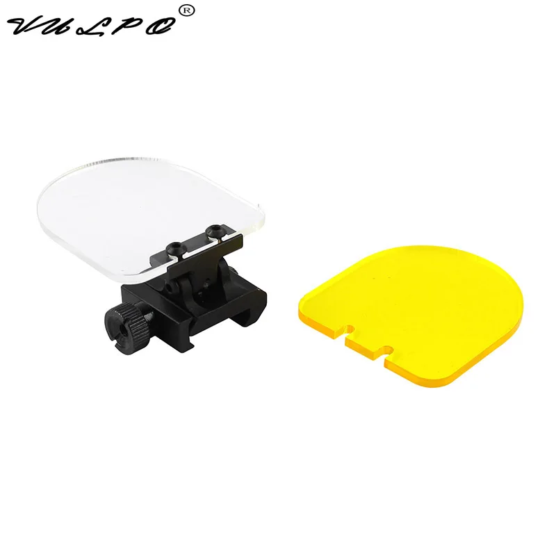 VULPO Hunting Airsoft Riflescopes lens protector Red Dot Sight Scope RiflescopeTransparent Bulletproof Lens Protector | Спорт и
