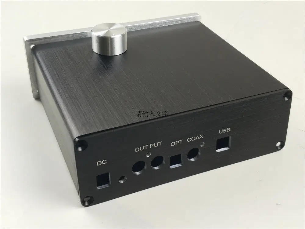 Мини чехол для ES9038Q2M DAC шасси с tft экраном + Синяя светодиодная кнопка