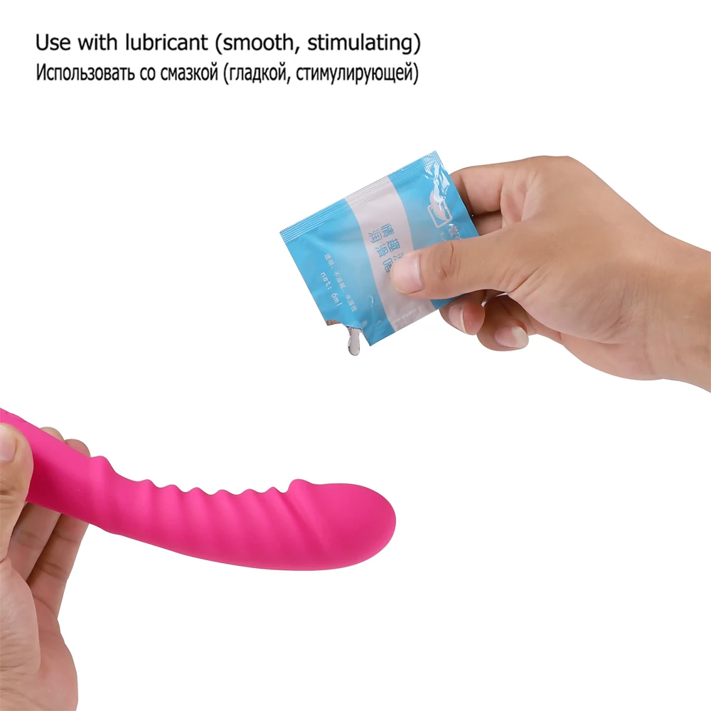 Фаллоимитатор вибратор 9 скоростей массажер для тела сильный G Spot Клитор