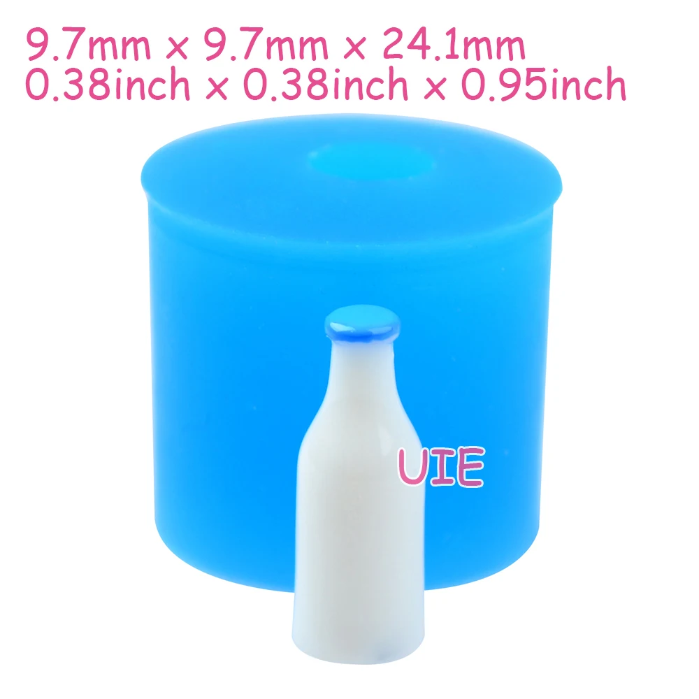 Фото FYL374U,FYL484U,FYL580U,FYL581U 3D силиконовая форма для бутылок-ювелирные изделия «сделай сам» Смола глина для кукольного домика шоколадная помадная жва... №5