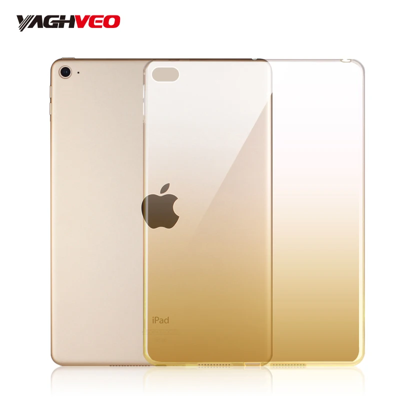 Чехол для apple Ipad Air 2 прозрачный чехол с градиентными цветами TPU Защитная