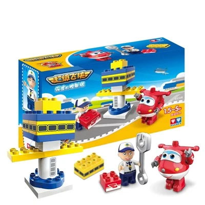 15 шт. Super Wings Набор строительных блоков образования DIY блоки игрушки модели и