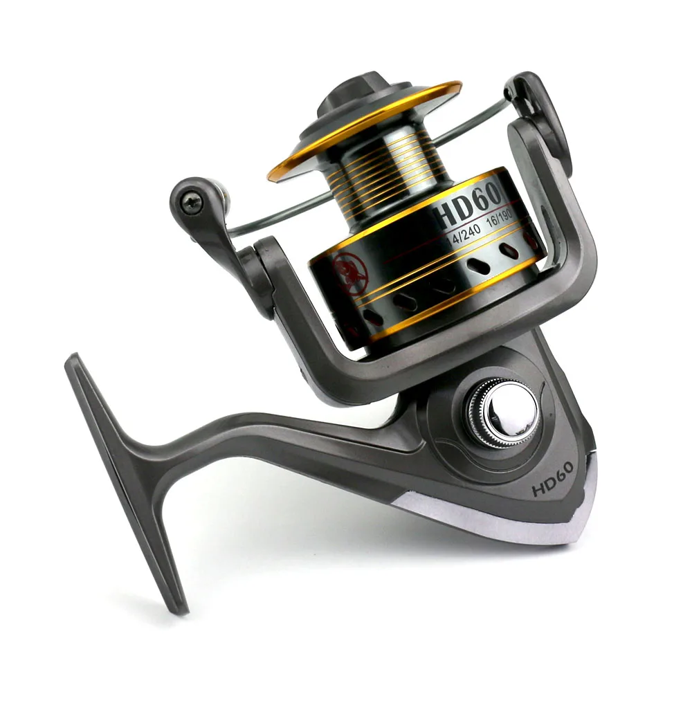 

Metal Pre-Loading Spinning Fishing Reel 7BB Wheel Fishing 500/1000/2000/3000/4000/5000 /6000 Series 5.2:1/4.7:1 Fish Gear