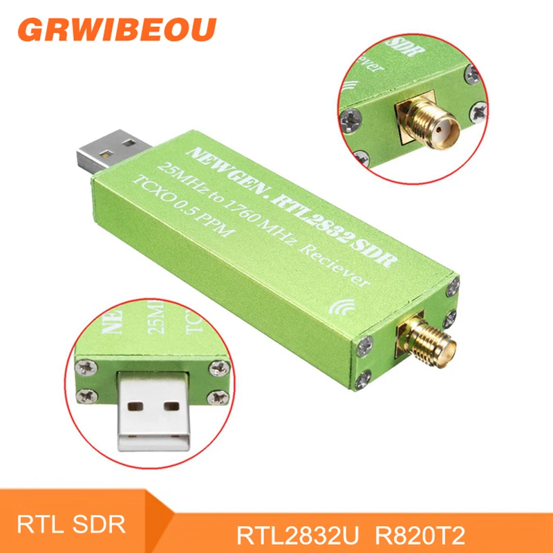 Фонарь с приемником SDR USB AM FM Android VHF UHF 0 5 PPM TCXO RTL2832U R820T2 RTL|Спутниковое ТВ| |