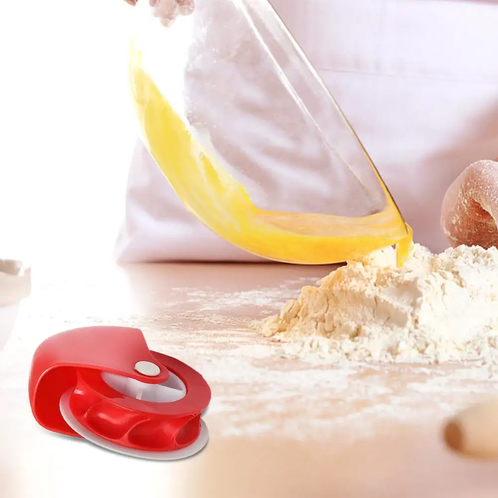 Кондитерские изделия Cuter Rolling Wheel Decorator для обеспечения гладкой резки DIY ржавчины-доказательство руководство лапши резак нож для кухни 40P