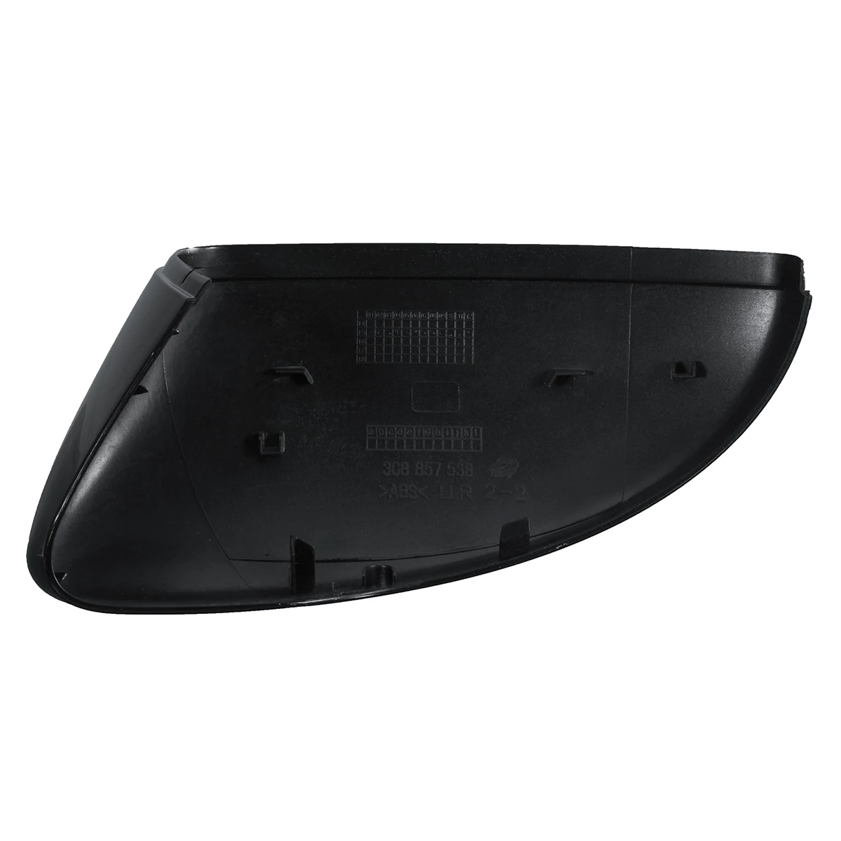 Парные глянцевые черные зеркальные колпачки для VW Beetle CC Eos Passat Scirocco чехол на