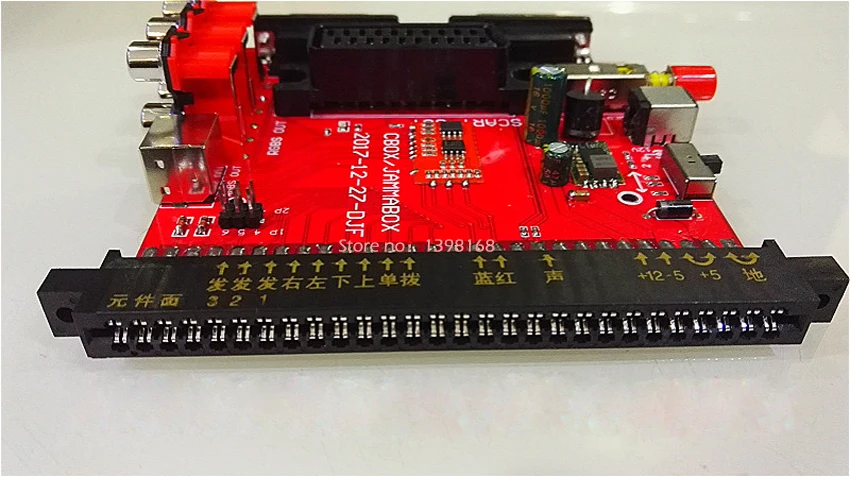 JAMMA в дБ 15pin Joypad Конвертация платы 12 В JAMMA CBOX конвертер SCART выход для JAMMA аркадная игра PCB SNK материнская плата