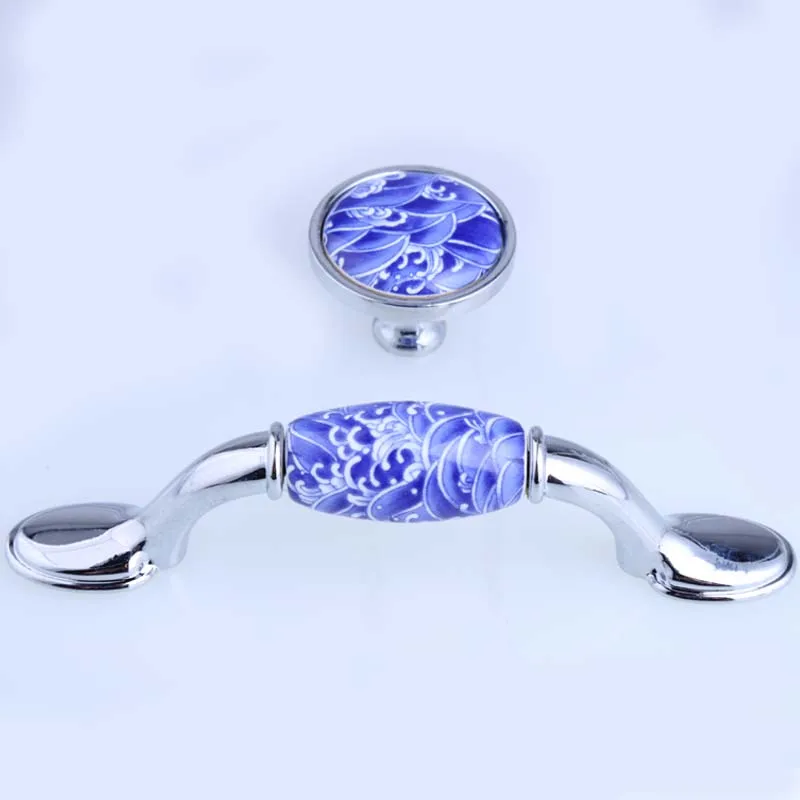 Ручка для шкафа фарфоровая ручка телевизора винного столика 3 дюйма 76 мм