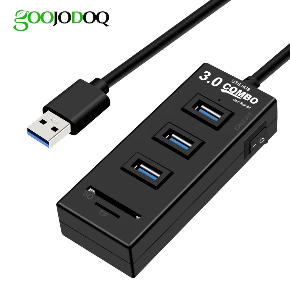 Usb хаб кард ридер высокоскоростной 3 порта USB 0 концентратор Мульти разветвитель