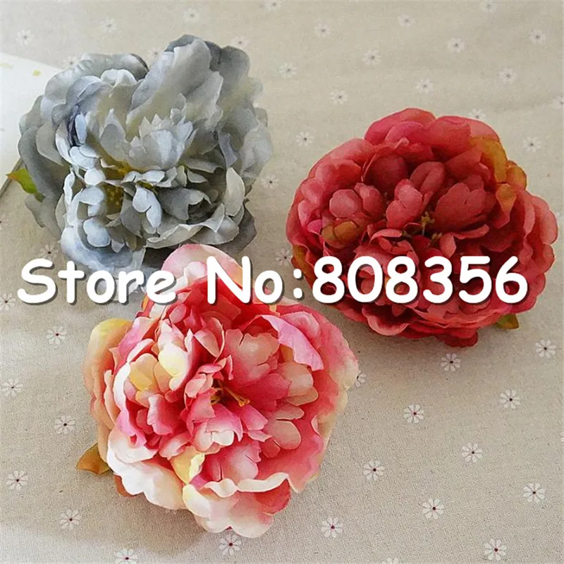 Хит Европейский Искусственный Пион Цветочная голова художественная пеония для