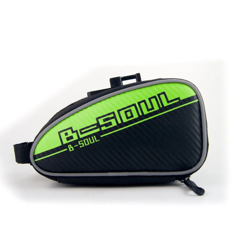 2017 New Arrival B-SOUL Outdoor Cycling Mountain Bike Bags Bicycle Saddle Bag Back Seat Tail Pouch Package Grey/Green/Blue/Red | Спорт и