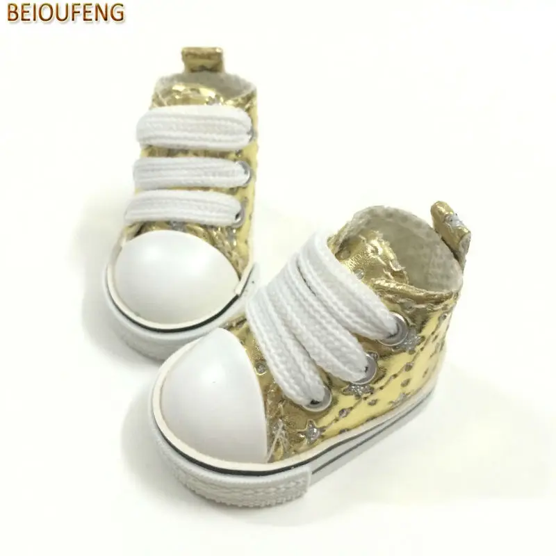 BEIOUFENG 5 см кукольная обувь 1/6 BJD искусственная кожа Бог цвет кроссовки игрушки