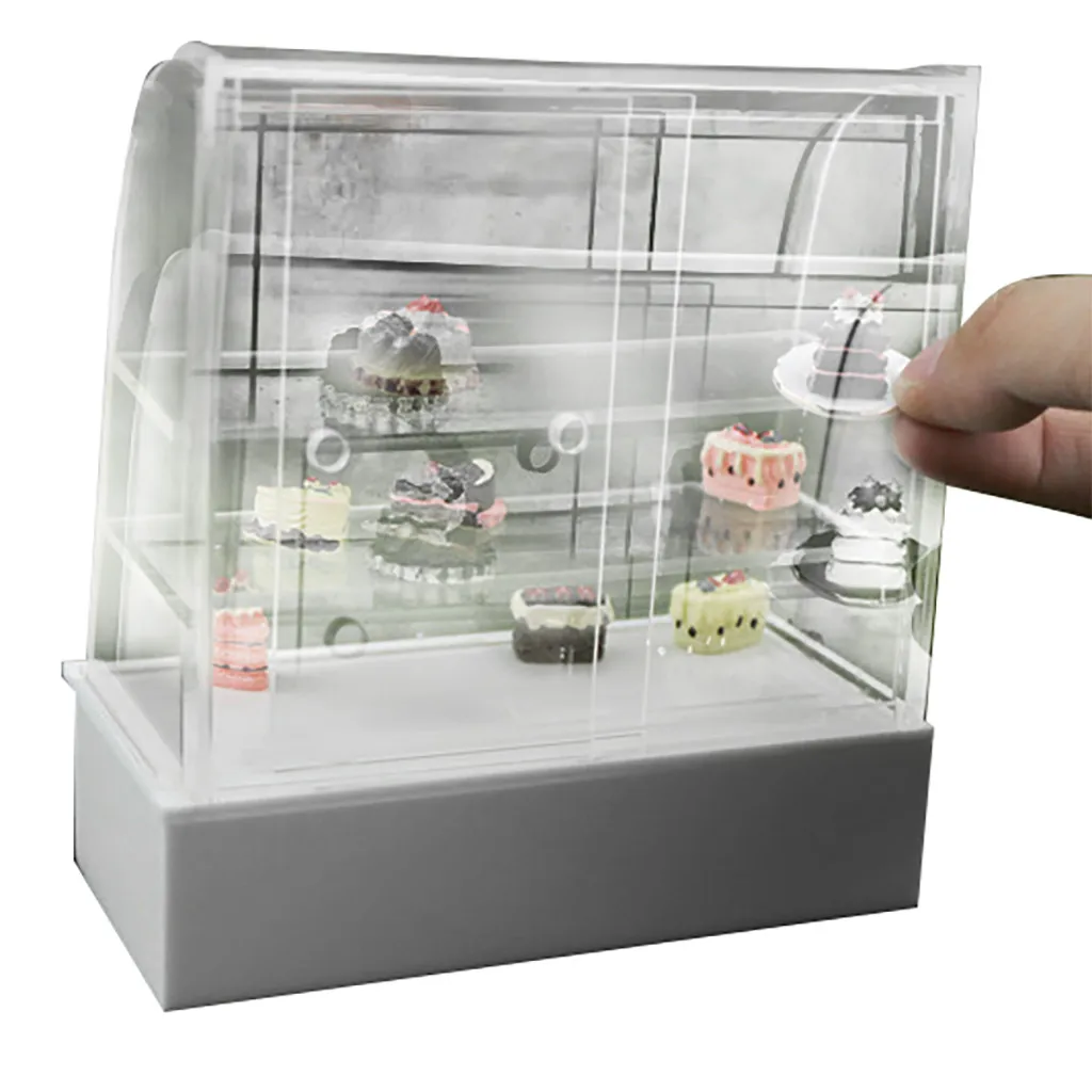 Миниатюрная сцена жизни модель кукольного дома аксессуары мини шкаф для торта