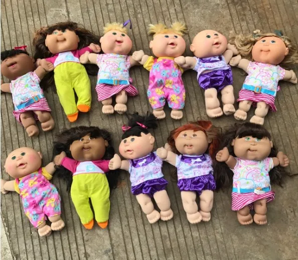 Vintage Retro Doll Cute Cabbage Patch Kids Antique Freckle D