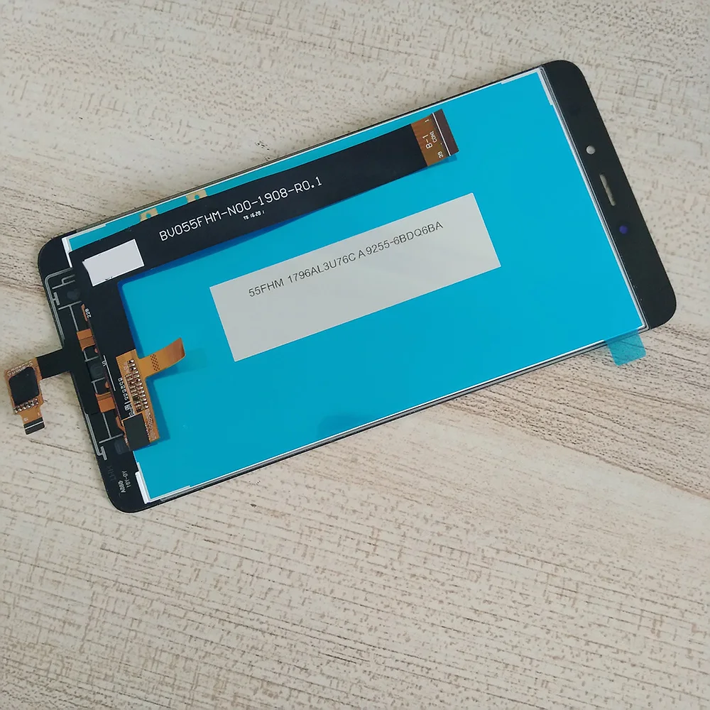 For Xiaomi Redmi Note 4 MediaTek LCD Display Complete Touch Screen Panel Hong mi note4 MTK Digitizer Spare Parts | Мобильные
