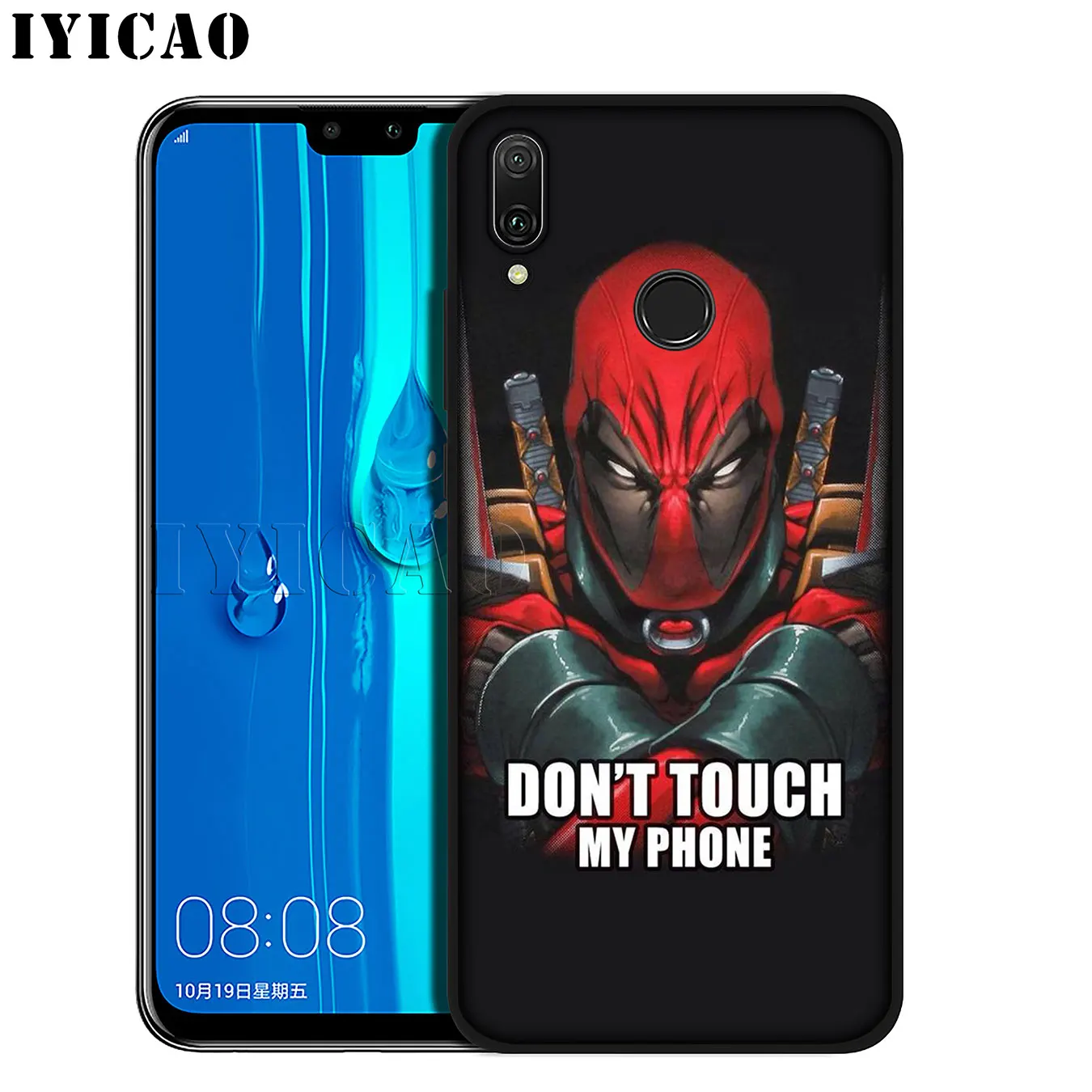 IYICAO Чехол для телефона Deadpool Movie Marvel Soft Silicone для Huawei Mate 30 20 10 Pro Nova 5I 5T 5 4 4E 3i 3 2i Lite Smart on.