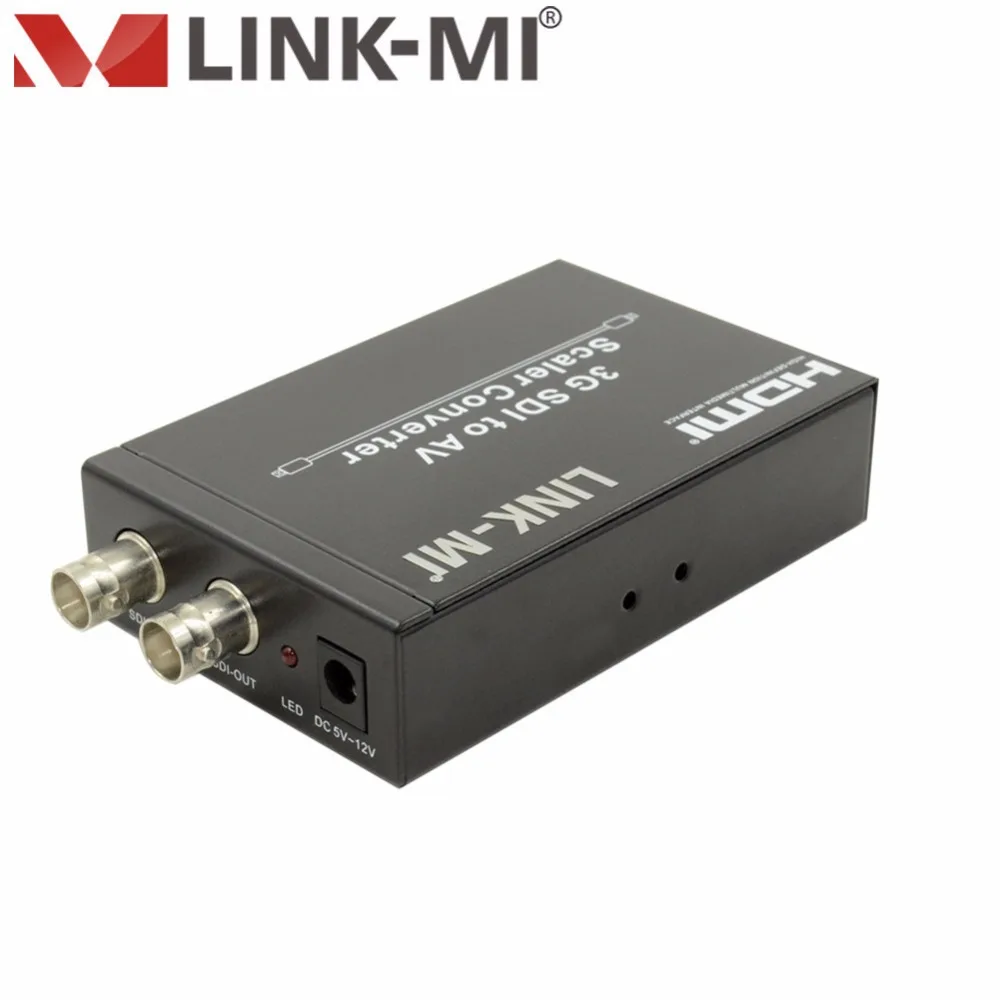 Фото LINK-MI SDI-AV преобразователь HD/SD/3G-SDI-CVBS, передача видео и звука, 2-сторонний SDI-сплиттер для монитора, дисплея камеры №5