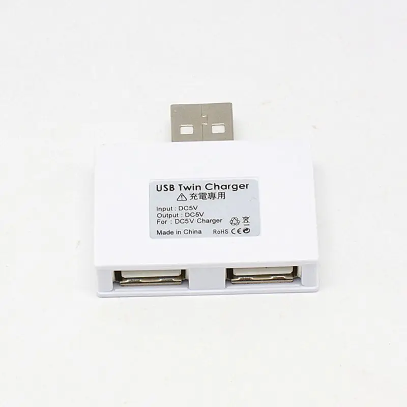 Модный Мини usb-хаб 2 порта USB 2,0 разветвитель зарядное устройство адаптер для мобильного телефона ПК компьютер планшет аксессуары