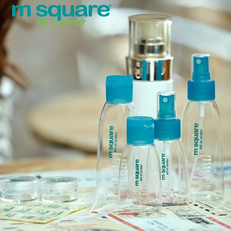 Квадратные аксессуары для путешествий флакон духов многоразовая пустая бутылка