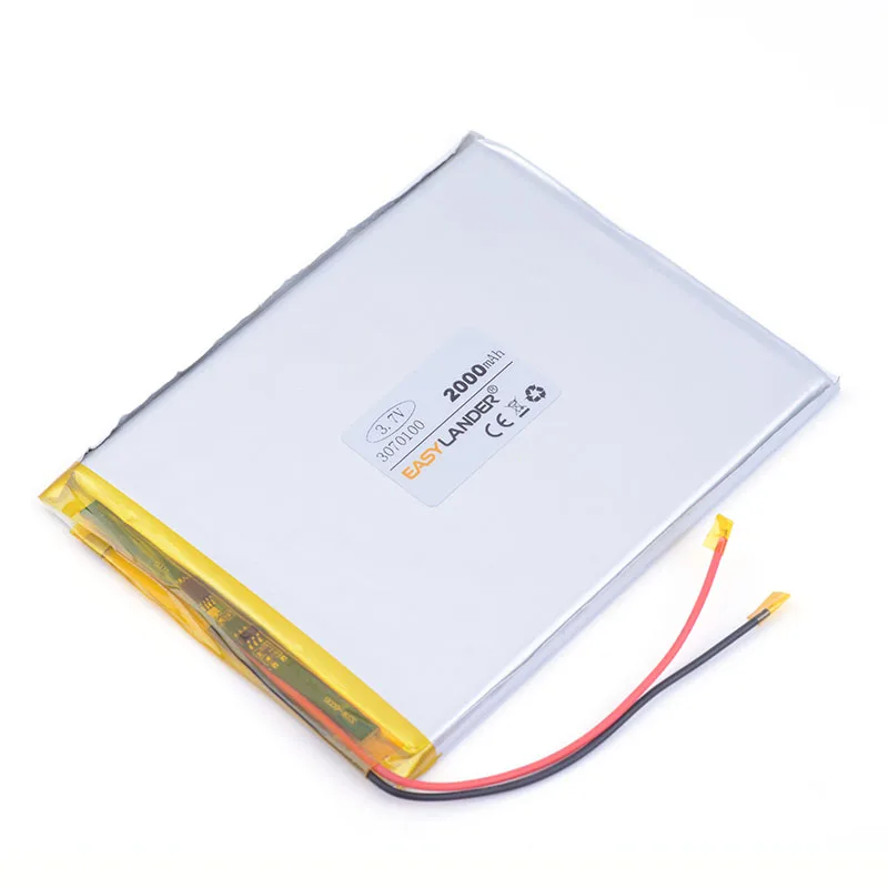 

3070100 thick 3MM wide 70MM length 100MM 3.7V Newman A73HD built-in battery 2000mah For andorid phone toys