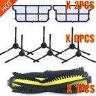 Запчасти для робота-пылесоса ILIFE V7 V7s V7S pro, основная и боковая щетки, фильтр НЕРА, пыленепроницаемый