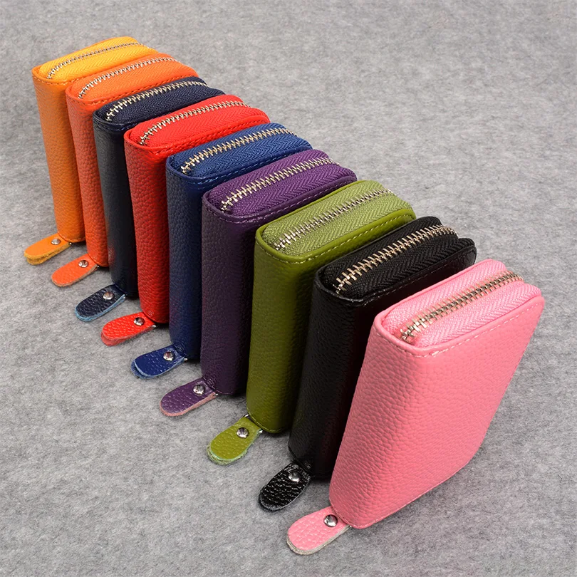 COHEART кошелек из натуральной кожи женский модный маленький для карт Женский мини